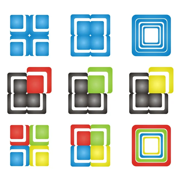 Marques et symboles de logo — Image vectorielle