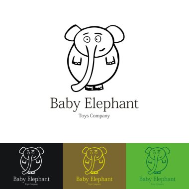 Baby Elephant clipart