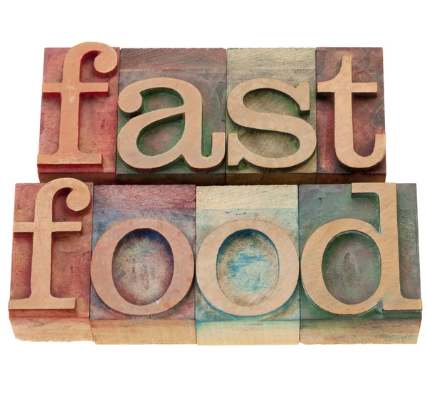 Fast food — Foto Stock