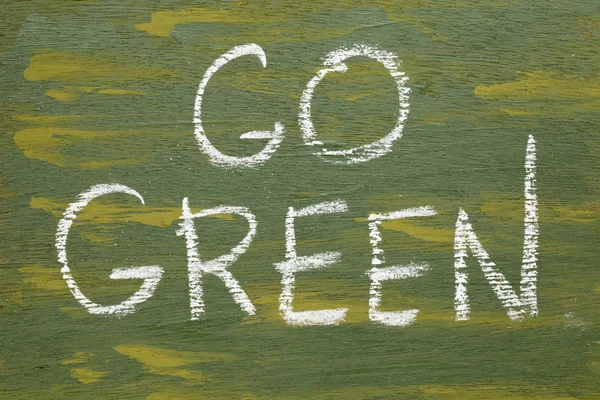 stock image Go green sign