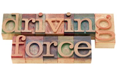 Driving force phrase clipart