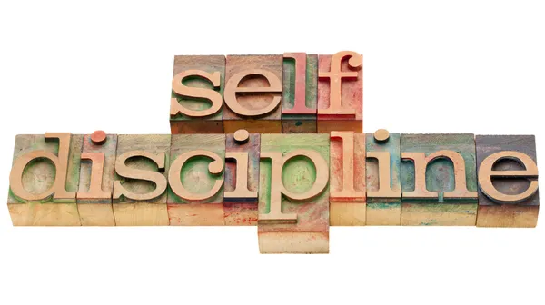 Självdisciplin — Stockfoto