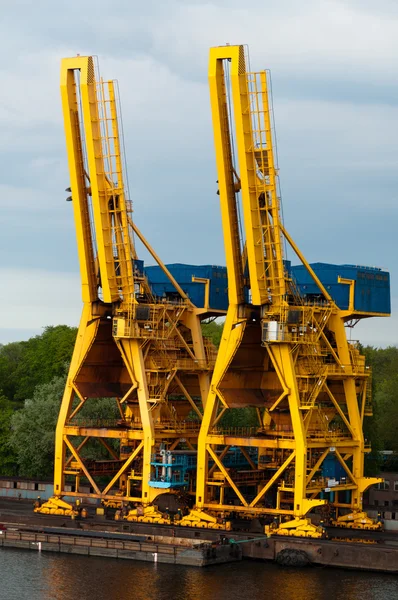 Shipping Cranes — Stock Photo, Image