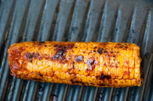 Sweet Corn On BBQ — Stock Photo, Image