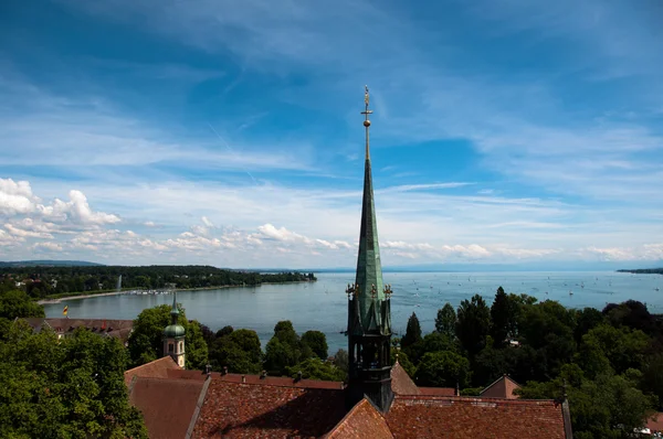 Konstanz - Vista para o Lago Constança — Fotografia de Stock