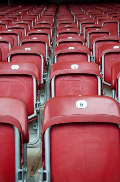 Stadion zitplaatsen — Stockfoto