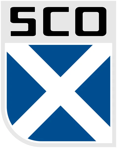 stock image Flag of Scotland icon