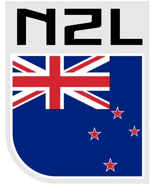 Flag of New Zealand icon — Stock Photo, Image