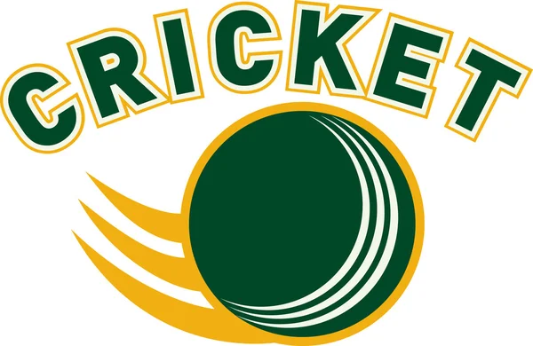 Cricket boll på sport — Stockfoto
