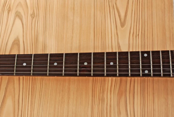 Neck of guitar — Stock Photo, Image