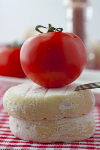 Pomodoro e formaggio — Foto Stock