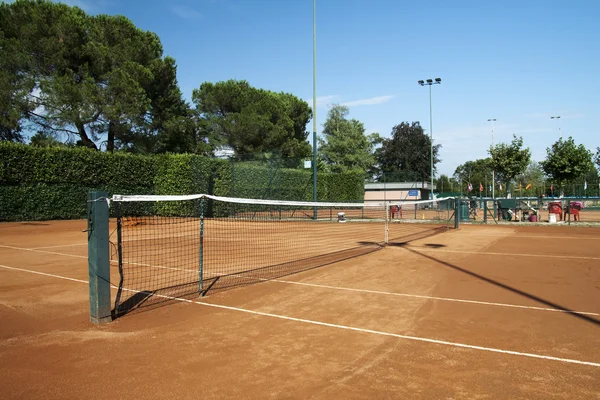Tennisveld — Stockfoto
