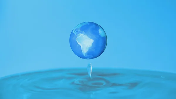 Wereld water — Stockfoto