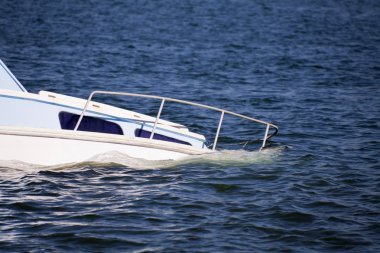 Sinking Boat clipart