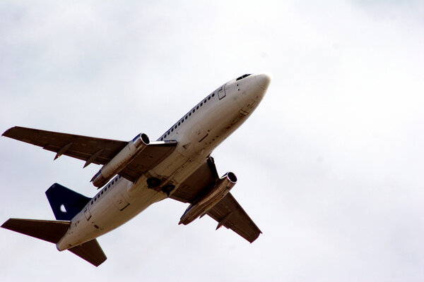 Взлетаем с голубым небом
