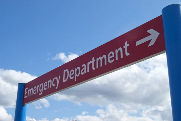 Emergency sign — Stock Photo, Image