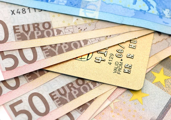 Euro credit — Stock Photo, Image