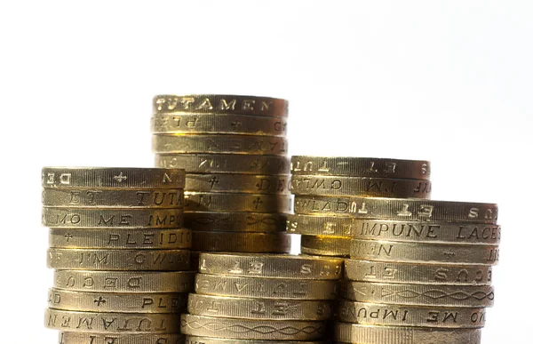 UK coins — Stock Photo, Image