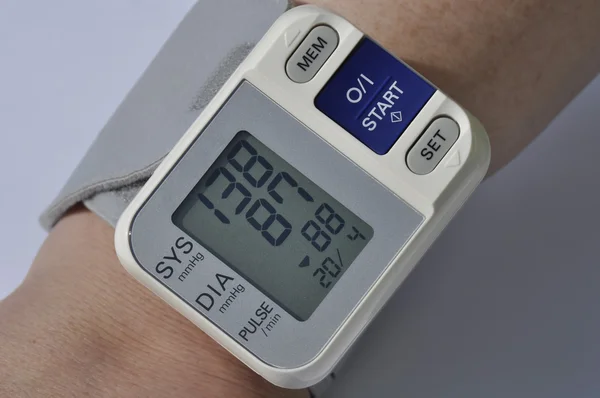 Měřič krevního tlaku — Stock fotografie