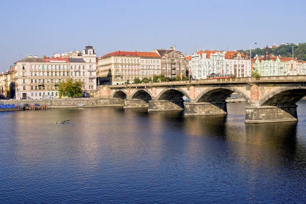 Palackeho Bridge in Prague — Stock Photo, Image
