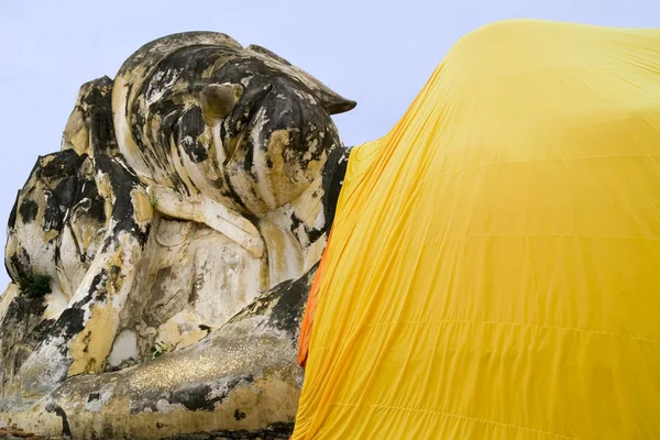 stock image Reclining Buddha in Ayutthaya