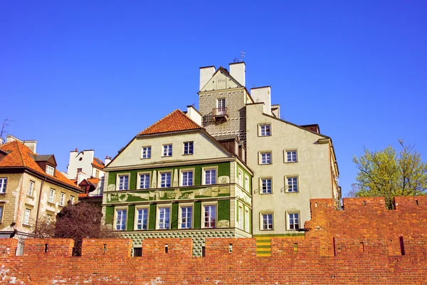 Varşova 'daki Eski Şehir — Stok fotoğraf