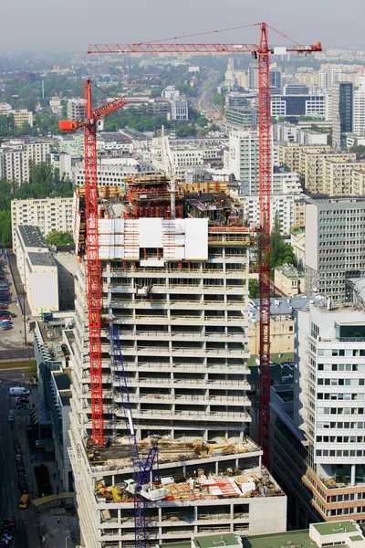 Skyscraper Under Construction — Stock Photo, Image