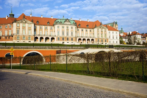 Kungliga slottet i Warszawa — Stockfoto
