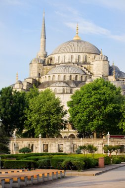 Blue Mosque Scenery clipart