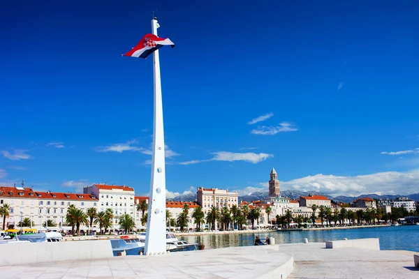 Města Splitu v Chorvatsku — Stock fotografie