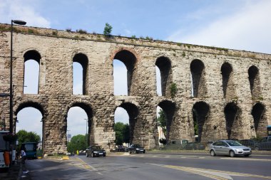 Valens Aqueduct in Istanbul clipart