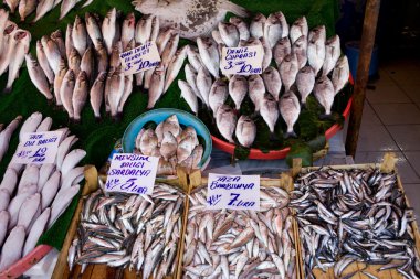 Fish Market Stall clipart