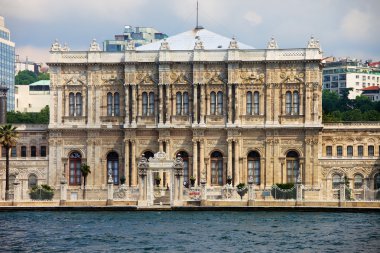 Dolmabahce Palace in Istanbul clipart