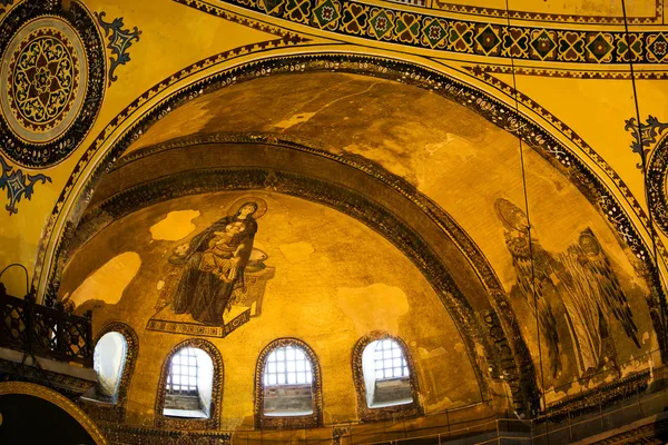Архитектурные детали собора Святой Софии — стоковое фото