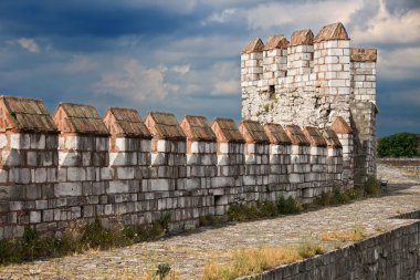 Yedikule Castle in Istanbul clipart