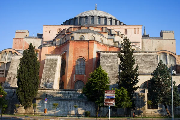 伊斯坦布尔的Hagia Sophia — 图库照片