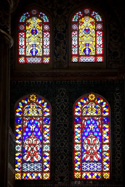Sultanahmet Camii vitray pencereler — Stok fotoğraf