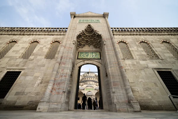 Blue Mosque Entrance — Stock Photo, Image