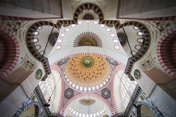 Suleymaniye moskee plafond — Stockfoto
