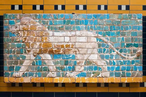 Ishtar Gate Mosaic — Stock Photo, Image