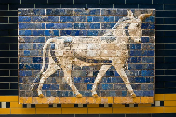stock image Ishtar Gate Babylonian Mosaic