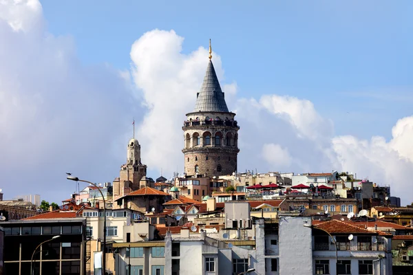 Πύργος galata στην Κωνσταντινούπολη — Φωτογραφία Αρχείου
