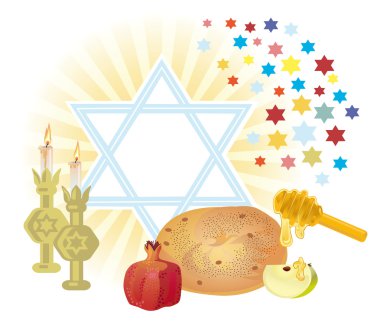 SHANA TOVA clipart