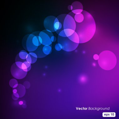 Abstarct lights background clipart