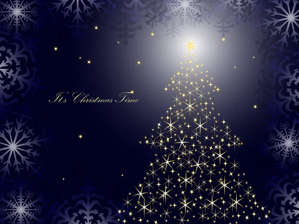Carte de Noël. vecteur — Image vectorielle