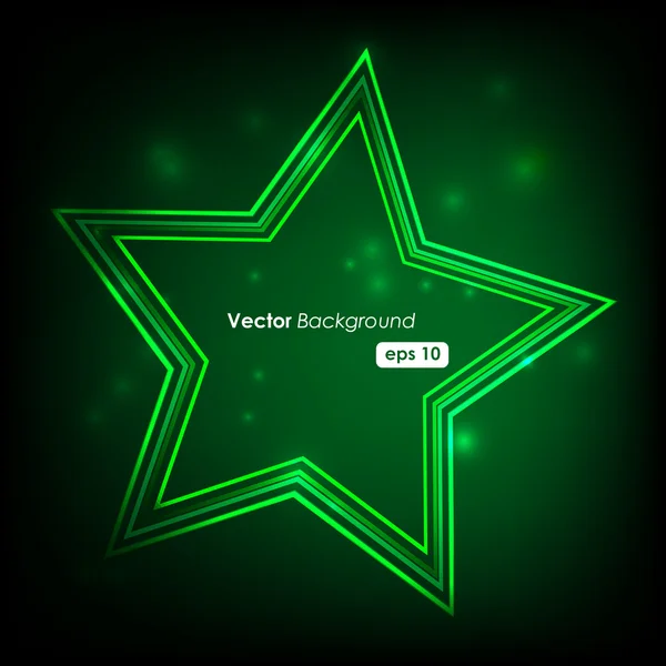 Brillante estrella — Vector de stock