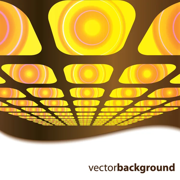 Vector 3D fundo vetorial quadrado — Vetor de Stock