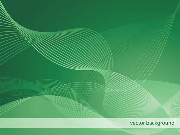 Abstraktní pozadí vln — Stockový vektor