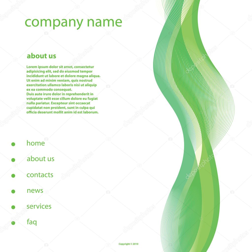 Website design template Stock Vector by ©kavita 5776202 Website design template Stock Vector by ©kavita 5776202