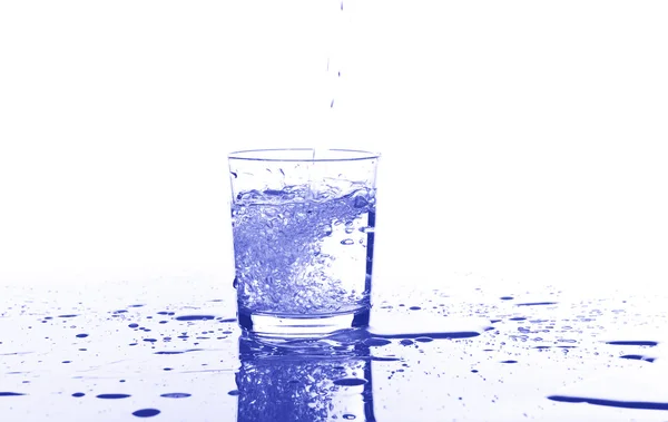 Voda na sklo — Stock fotografie